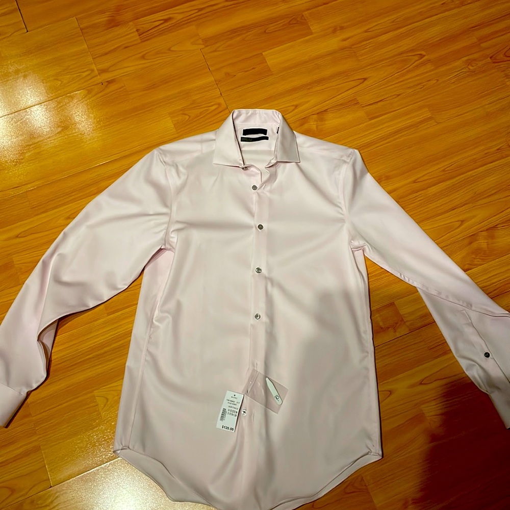 Calvin Klein Light pink Shirt size 14 1/2 32/33